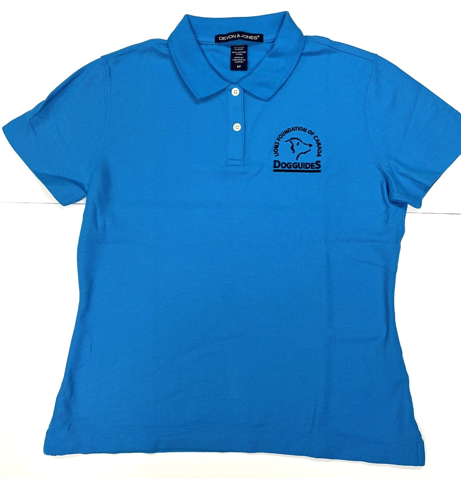 Ladies Ocean Blue Golf Shirt